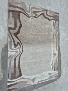 wyczyszczony jasny dywan